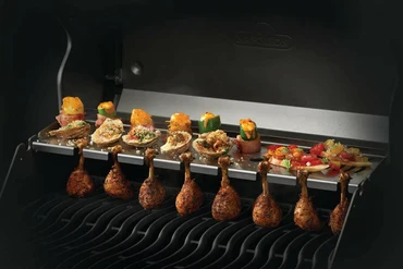 Napoleon Multifunctioneel Warmhoudrooster voor Rogue® 425 met gerecht, Napoleon, Tuincentrum Outlet