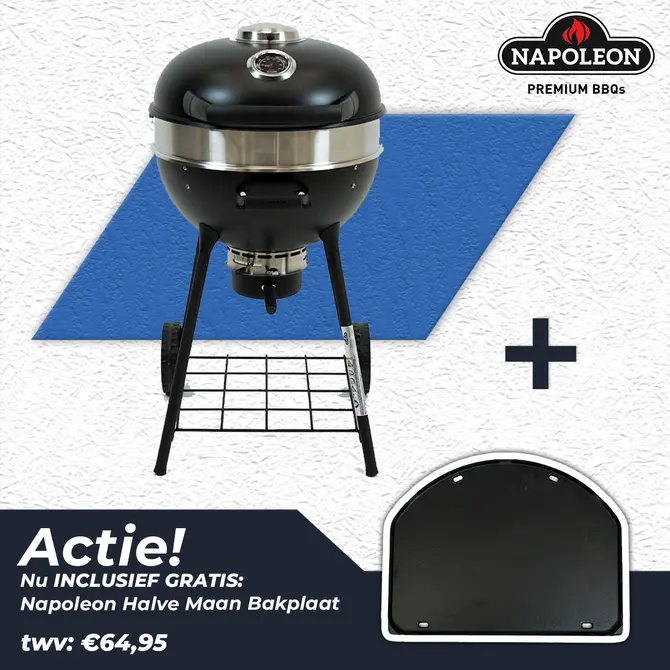 NAPOLEON PRO KETTLE 22IN MATTE BLACK - afbeelding 1