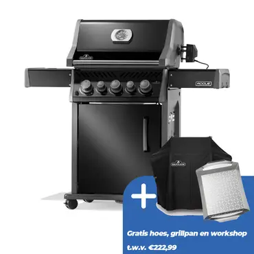 Napoleon Rogue 425 Gas BBQ Zwart Barbecue - afbeelding 1