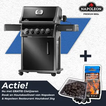Napoleon Rogue 425 Gas BBQ Zwart Barbecue