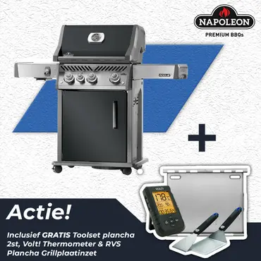 Napoleon Rogue Pro 425 Gas BBQ Limited Edition Grijs Barbecue - afbeelding 1