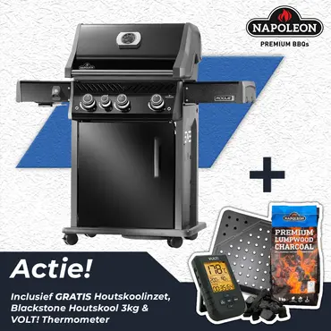 Napoleon Rogue PRO 425 Gas BBQ Zwart Barbecue - afbeelding 1