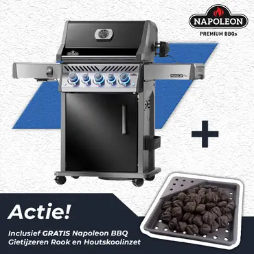 Napoleon Rogue PRO-S 425 Gas BBQ Zwart Barbecue