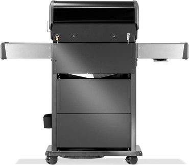 Rogue PRO-S 425, met SIZZLE ZONE zijbrander en achterbrander, zwart, incl. draaispit, Napoleon, Tuincentrumoutlet