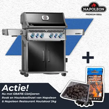 Napoleon Rogue PRO-S 525 Gas BBQ Zwart Barbecue