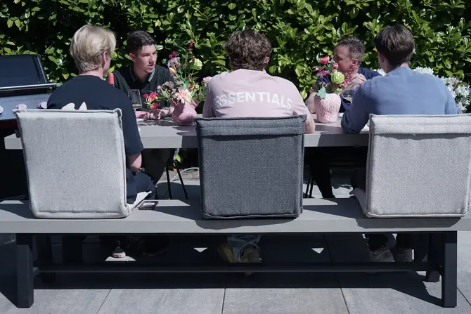 Napoli seat shell Anthracite sfeer, SenS-line, tuincentrumoutlet