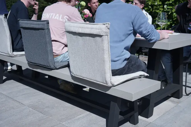 Napoli seat shell Creme details, SenS-Line, Tuincentrumoutlet