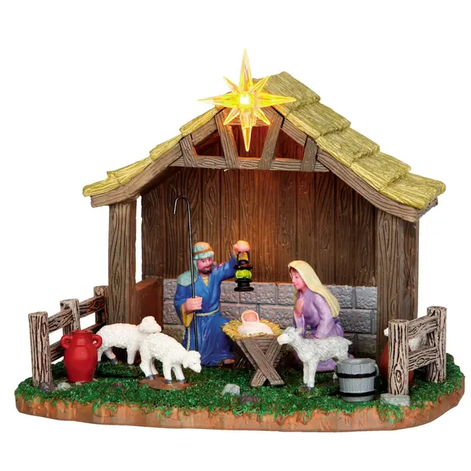 Nativity scene 4.5v adapt, Lemax Europe, tuincentrumoutlet