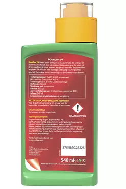 Natural concentraat 540ml - achterkant - tuincentrumoutlet