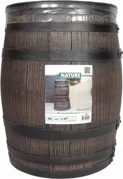 Nature Houtlook regenton Houtkleur 50 liter Whiskyvat - afbeelding 2