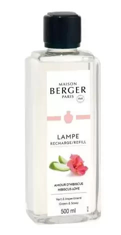 Navulling Huisparfum Hibiscus Love 500 ml Amour d'Hibiscus Lampe Berger Maison Paris afbeelding