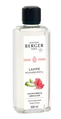 Navulling Huisparfum Hibiscus Love 500 ml Amour d'Hibiscus Lampe Berger Maison Paris