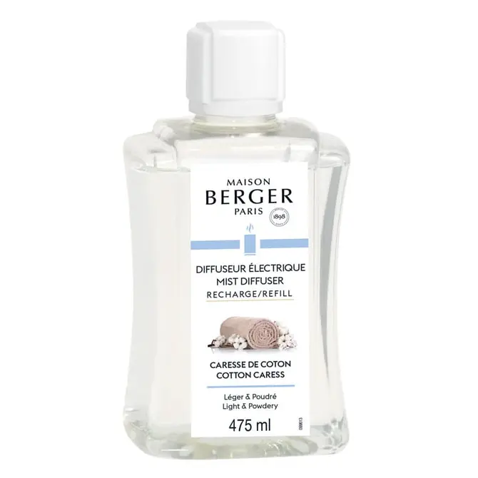 Navulling Mist Diffuser 475ml Caresse de coton, lampe berger, tuincentrumoutlet.com