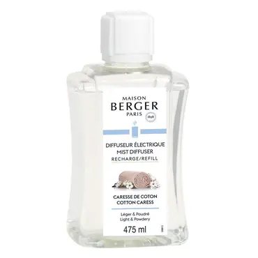Navulling Mist Diffuser 475ml Caresse de coton, lampe berger, tuincentrumoutlet.com