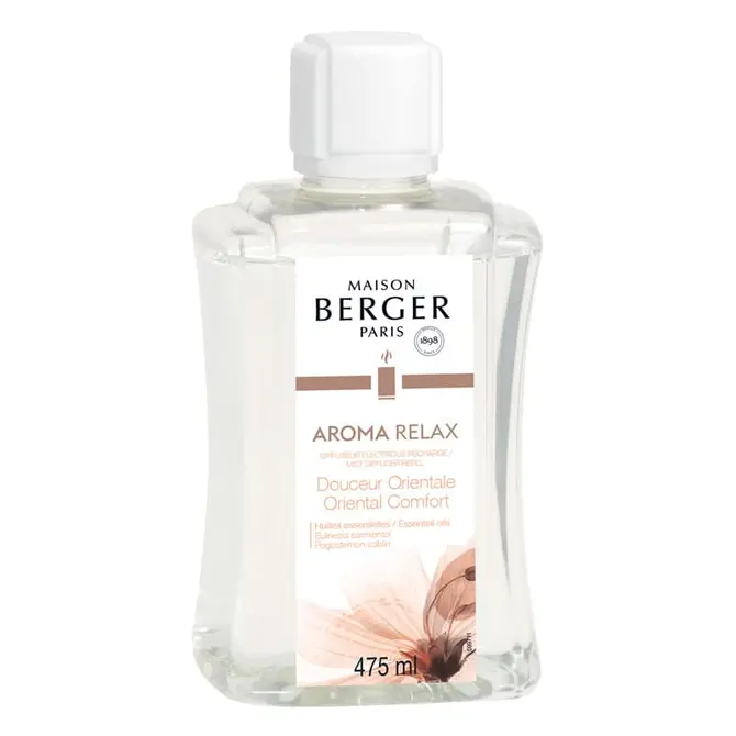 Navulling Mist Diffuser 475ml Relax - Douceur Orientale / Oriental Comfort, lampe berger, tuincentrumoutlet.com