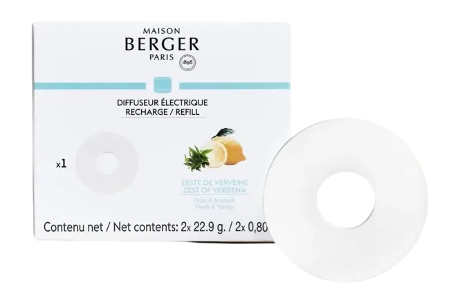Navulling Nomad diffuser Zeste de Verveine, lampe berger, tuincentrumoutlet.com
