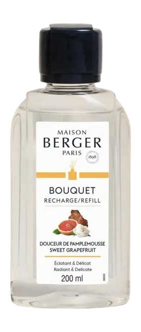 Navulling parfumsticks 200ml Douceur de Pamplemousse, lampe berger, tuincentrumoutlet.com