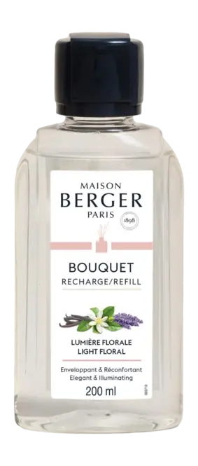 Navulling parfumsticks 200ml Lumière Florale, lampe berger, tuincentrumoutlet.com