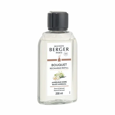 Navulling parfumverspreider met sticks 200ml Angelique Noire, lampe berger, tuincentrumoutlet.com