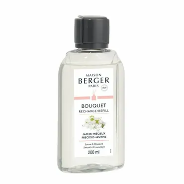 Navulling parfumverspreider met sticks 200ml Jasmin Précieux, lampe berger, tuincentrumoutlet.com