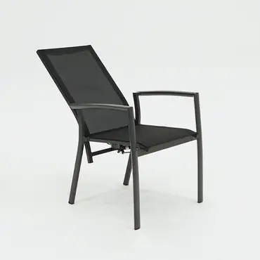 Nino alu stapelstoel verstelbare rugleuning, SenS-Line, tuincentrumoutlet.com