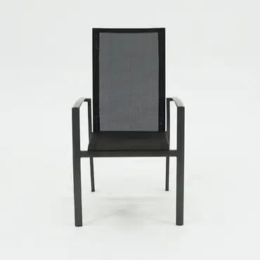 Nino alu stapelstoel voorkant, SenS-Line, tuincentrumoutlet.com