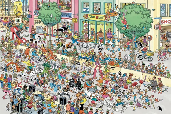 Nk puzzelen finale puzzel (solo) - - afbeelding 3