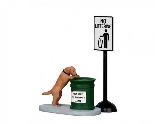 No littering s2, Lemax, tuincentrumoutlet