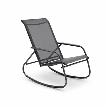 Noa rocking chair graphite/grijs, Pro Loisirs, tuincentrumoutlet.com