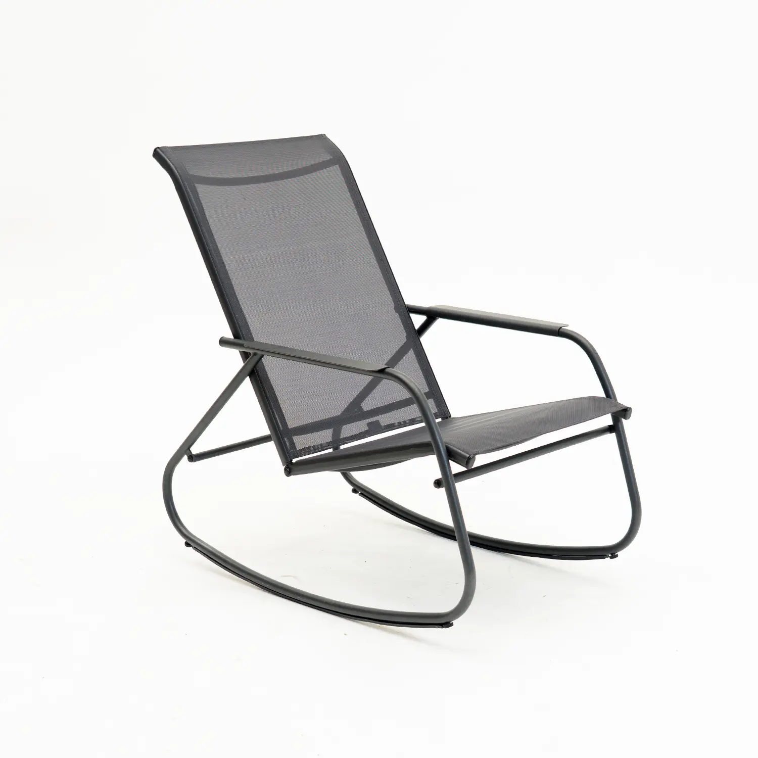Noa rocking chair graphite/grijs - Tuincentrum Outlet