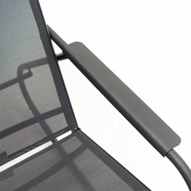 Noa rocking chair graphite/grijs, Pro Loisirs, tuincentrumoutlet.com