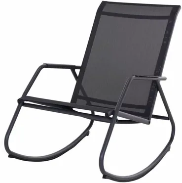 Noa rocking chair graphite/grijs, Pro Loisirs, tuincentrumoutlet.com