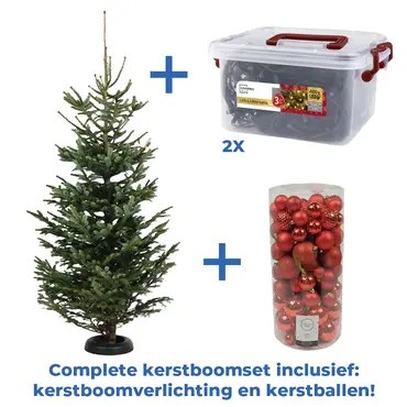 Nordman 250-300 compleet met ballen en verlichting - afbeelding 1