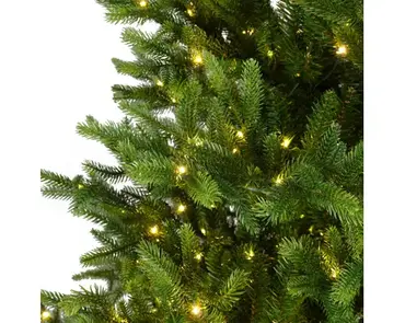 Nordmann bm fir prelit d150h210cm wwt details, Everlands, tuincentrumoutlet.com
