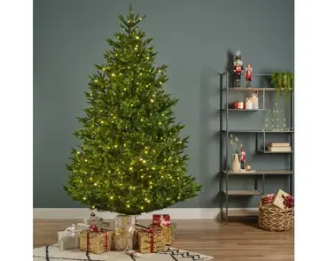 Nordmann bm fir prelit d150h210cm wwt sfeerbeeld, Everlands, tuincentrumoutlet.com