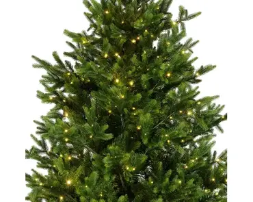 Nordmann bm fir prelit d165h240cm wwt detail, Everlands, tuincentrumoutlet.com