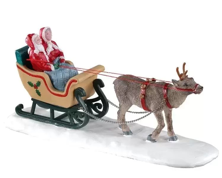 North pole sleigh ride, Lemax, tuincentrumoutlet