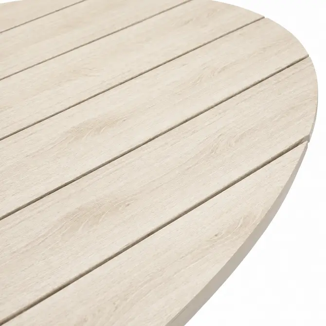 Edison tafel 220x115xH75 cm taupeteak, Garden Impressions, tuinmeubels.nl