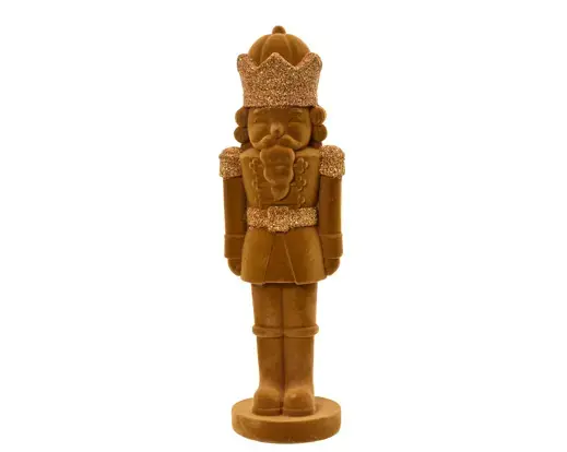 Notenkraker polyresin l8b7h26cm caramel, Decoris, tuincentrumoutlet.com