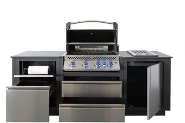 OASIS™ Compact Inbouwbarbecue Prestige® 500 open, Napoleon, Tuincentrum Outlet