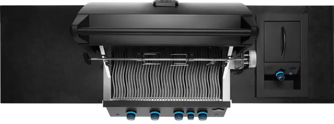 Oasis compact mat zwart bovenaanzicht, Napoleon, bbqkopen.nl