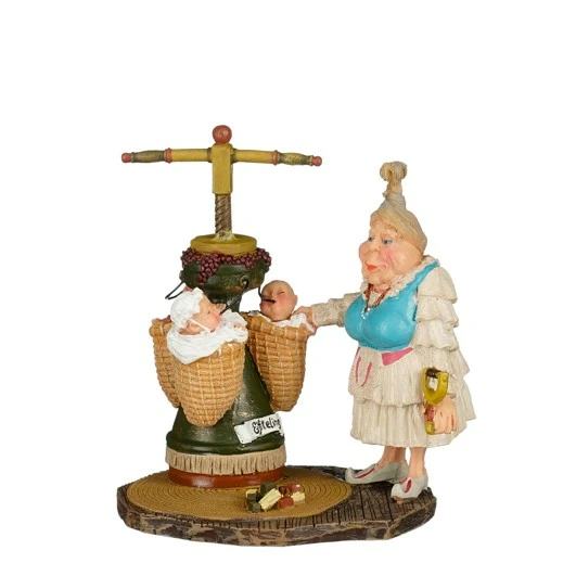Oermoeder Lot - l9,5xw7,5xh10,5cm, Luville Efteling, tuincentrumoutlet.com