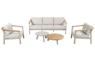 Olivia loungeset incl. tafeltjes, 4 Seasons Outdoor, tuincentrumoutlet.com