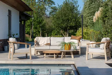 Olivia loungeset incl. tafeltjes sfeer, 4 Seasons Outdoor, tuincentrumoutlet.com