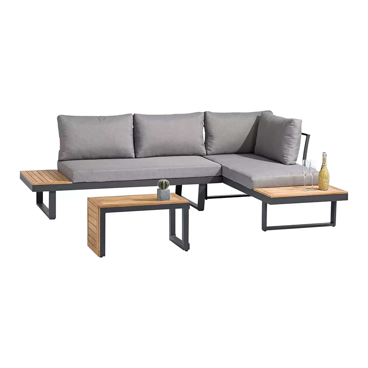 Rodeo Monetair Shilling Olympia alu. multifunctional loungeset van SenS-Line - Tuincentrum Outlet