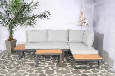 Olympia alu. multifunctional loungeset sfeerbeeld, SenS-line, tuincentrumoutlet