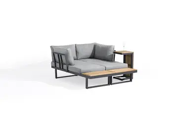 Olympia alu. multifunctional loungeset chaise-longue, SenS-line, tuincentrumoutlet