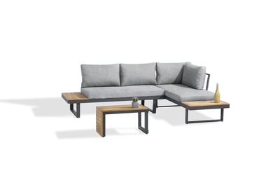 Olympia alu. multifunctional loungeset van SenS-Line