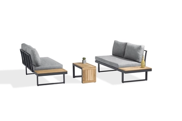 Olympia alu. multifunctional loungeset uit elkaar, SenS-line, tuincentrumoutlet