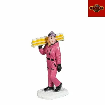 On her way to apresski l4.5b2.5h7.5cm, Luville Efteling, tuincentrumoutlet.com